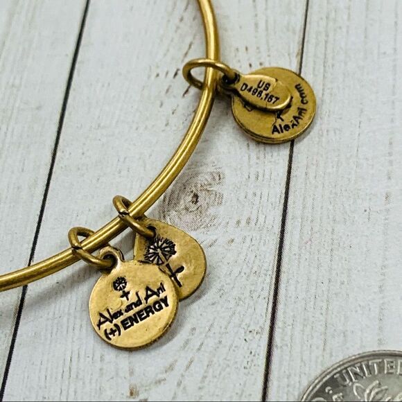 Alex and Ani Crystal Key Bracelet - Picture 3 of 3